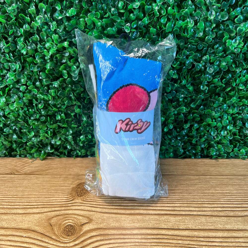 New Kirby Ability Crew Socks 5-pack of Adult Kirby Characters Gift